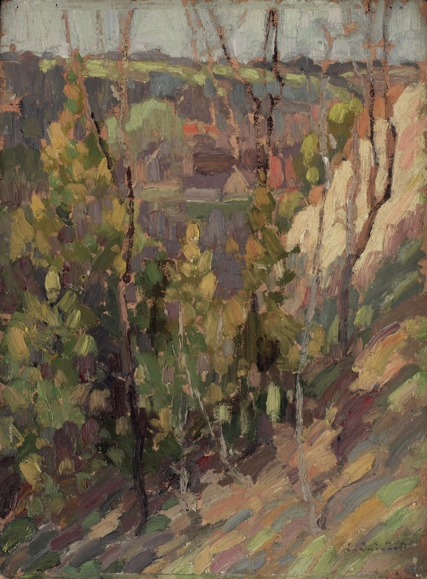 Franklin Carmichael Hillside - Canvas Print