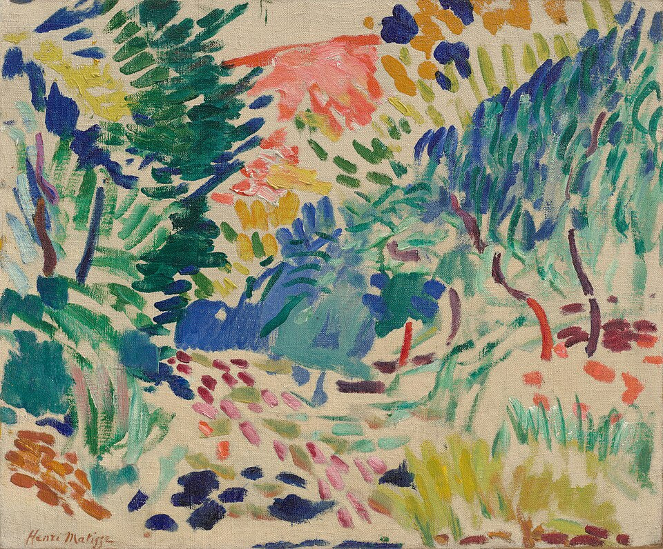 Henri Matisse Landscape at Collioure - Canvas Print
