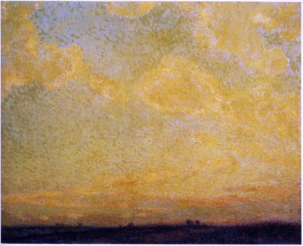Henri Le Sidaner Sunset - Canvas Print