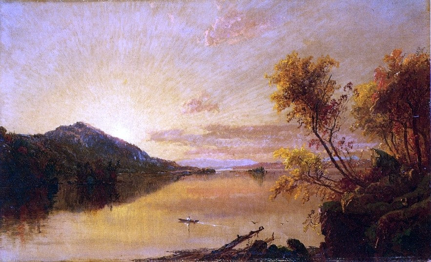 Jasper Francis Cropsey Autumn Landscape - Canvas Print