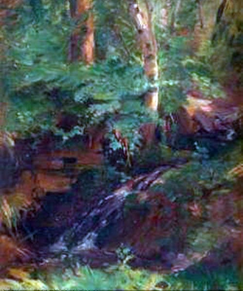 Julio Vila Prades Paisaje Boscoso - Canvas Print