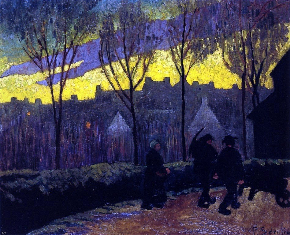 Paul Serusier Evening - Canvas Print