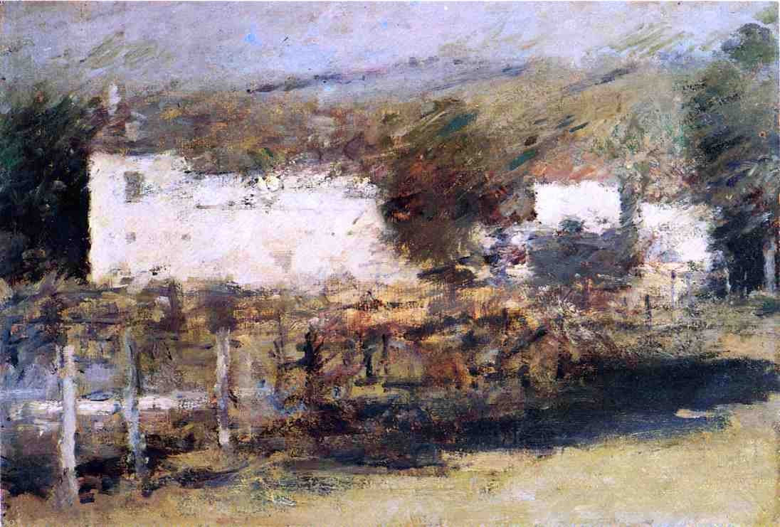 Theodore Robinson Moonlight, Giverny - Study - Canvas Print