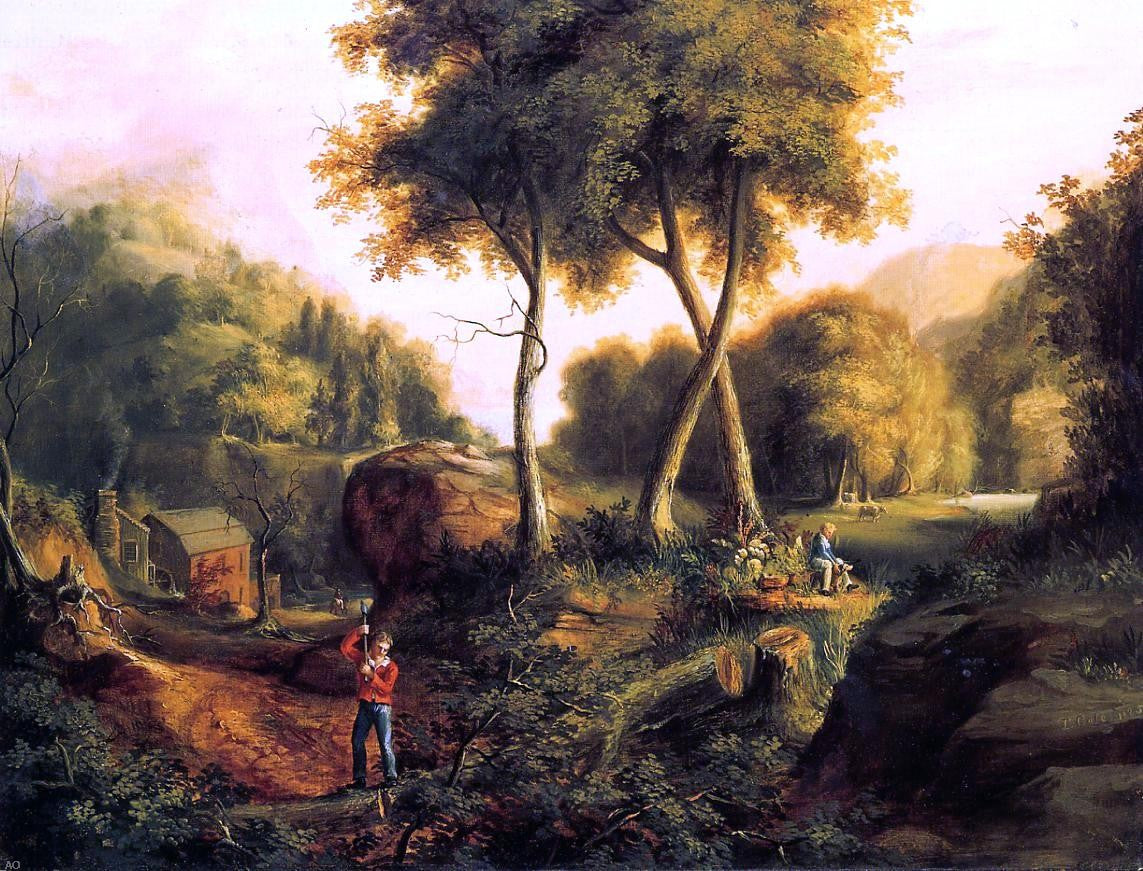 Thomas Cole Landscape - Canvas Print