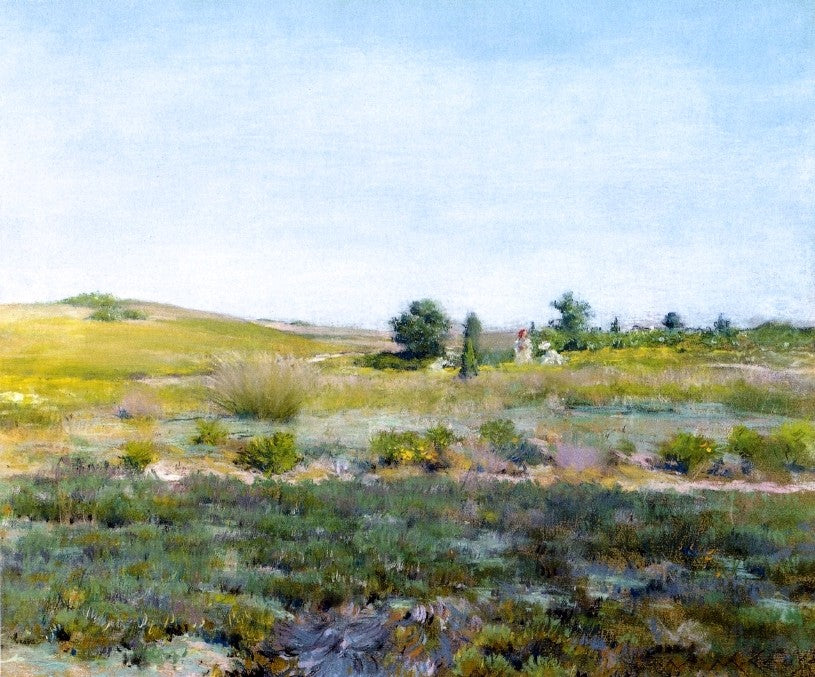 William Merritt Chase Shinnecock Hills / Summer - Canvas Print