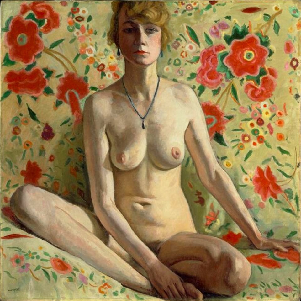 Albert Marquet La Femme Blonde - Canvas Print