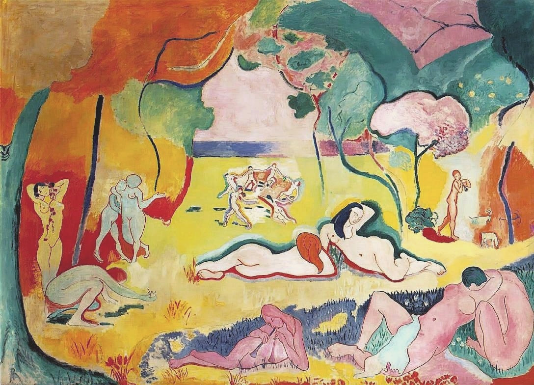 Henri Matisse The Joy of Life - Canvas Print