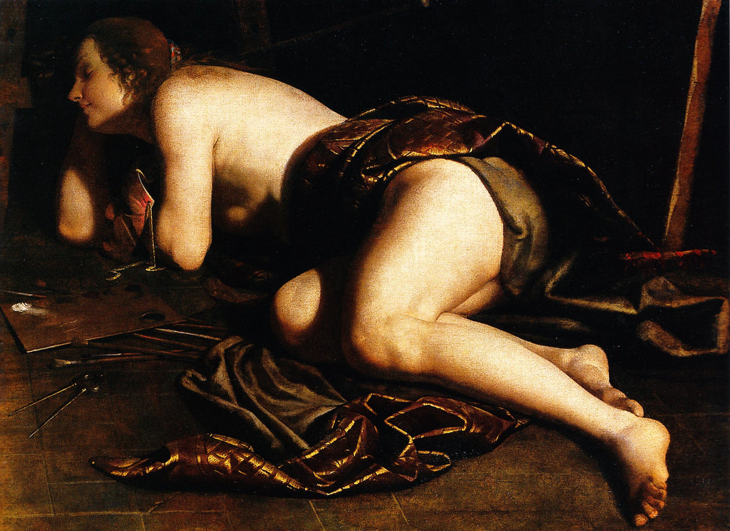 Artemisia Gentileschi Allegory of Painting - Canvas Print