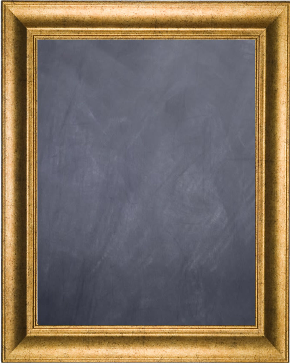 Framed Chalkboard with Antique Gold Finish Frame