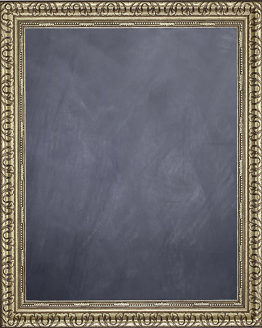 Framed Chalkboard with Silver Finish Frame