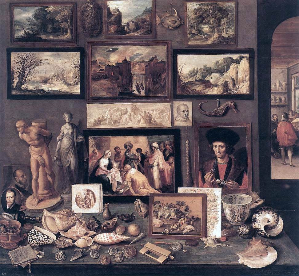 II Frans Francken Art Room - Canvas Print