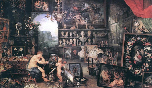 The Elder Jan Brueghel The Sense of Sight - Canvas Print
