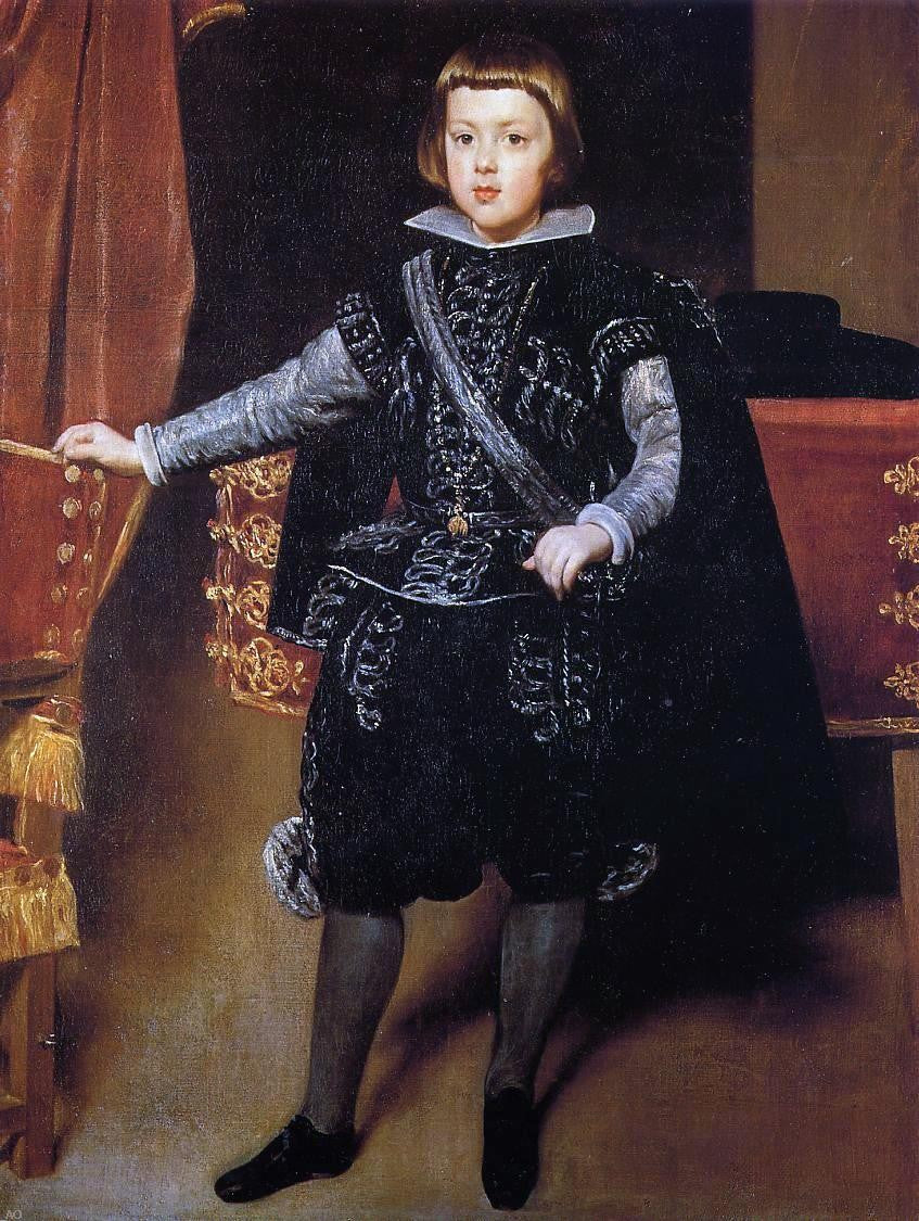 Diego Velazquez Prince Baltasar Carlos - Canvas Print