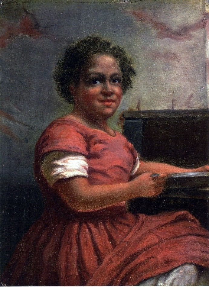 Eastman Johnson Hannah - Canvas Print