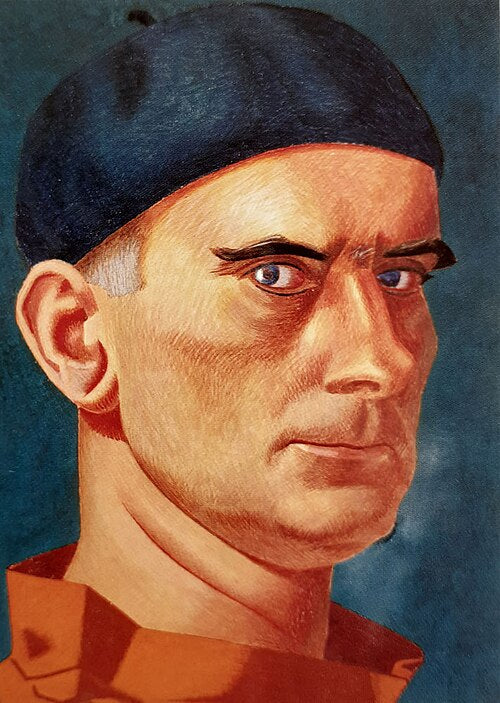 Edward Wadsworth Wadsworth, Self-Portrait - Canvas Print