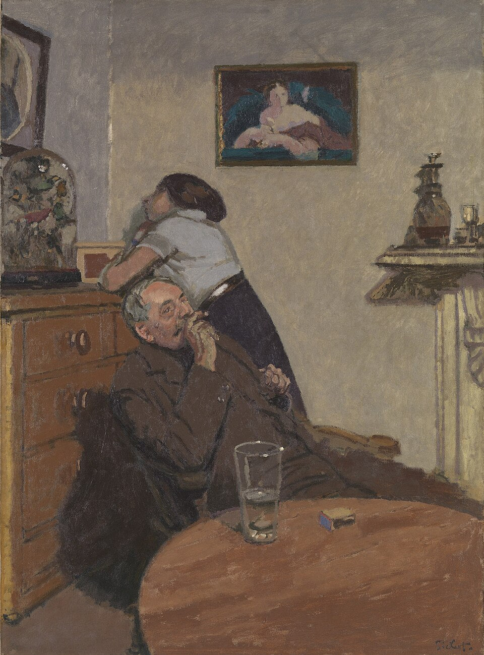 Walter Sickert Ennui - Canvas Print