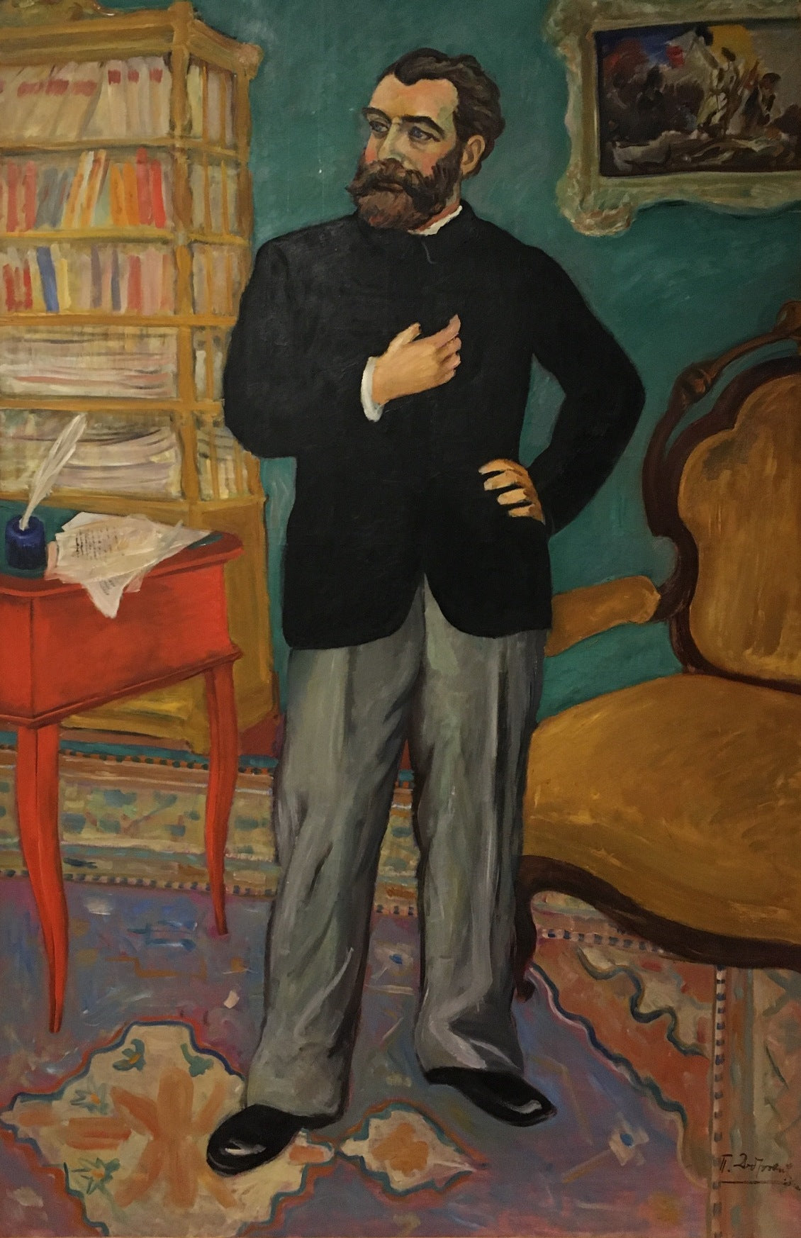 Petar Dobrovic Svetozar Miletic - Canvas Print