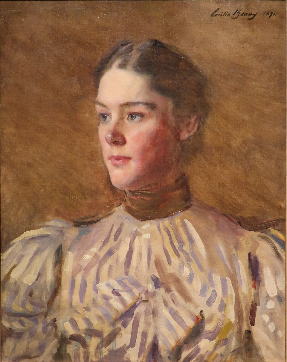 Cecilia Beaux Self-Portrait - Canvas Print