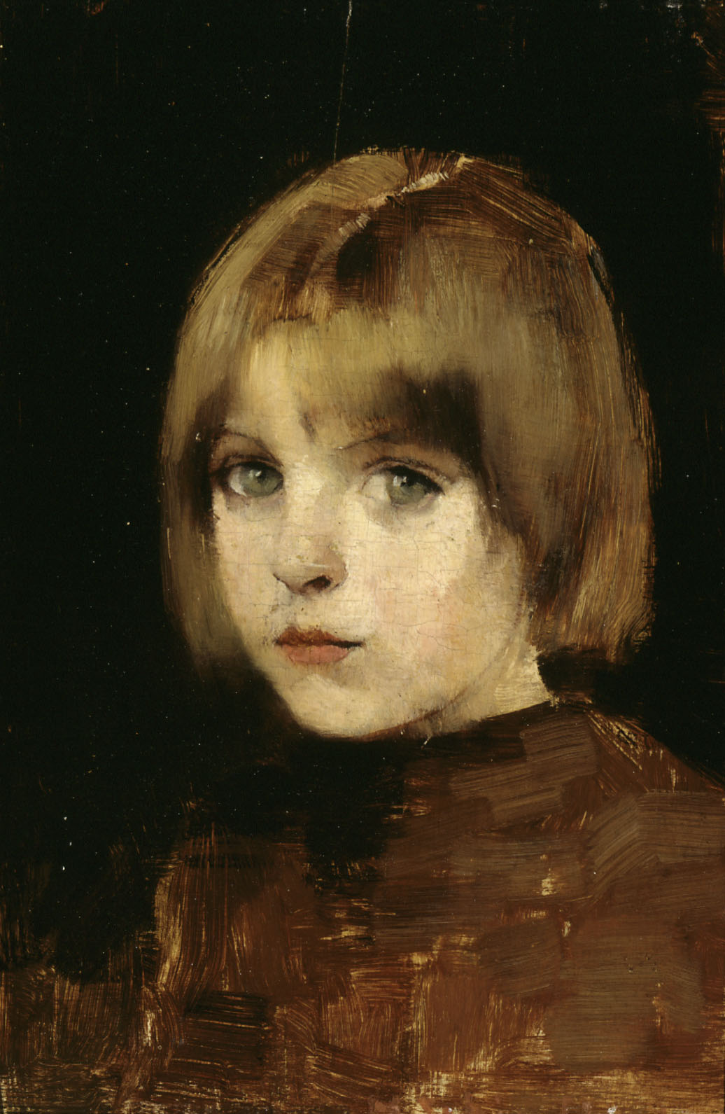 Helene Schjerfbeck Portrait of a Girl - Canvas Print