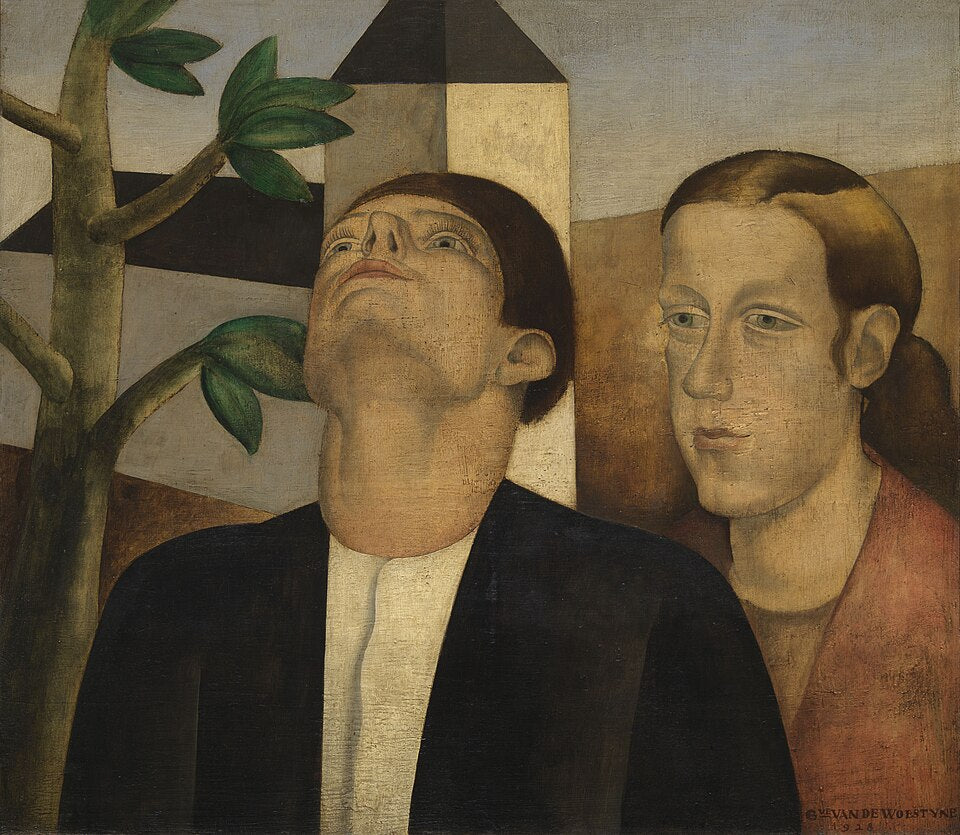 Gustave Van de Woestijne Azure - Canvas Print