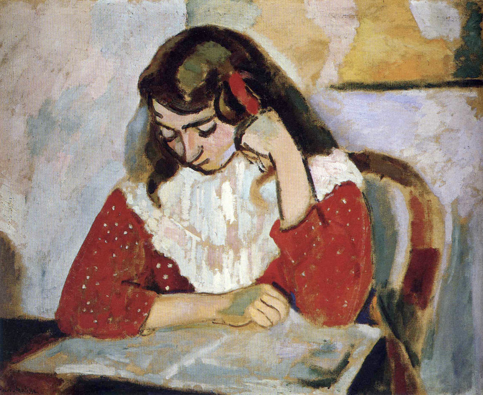 Henri Matisse The Reader - Canvas Print