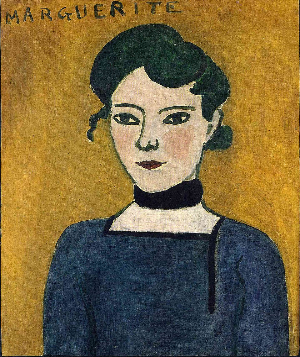 Henri Matisse Portrait de Marguerite - Canvas Print