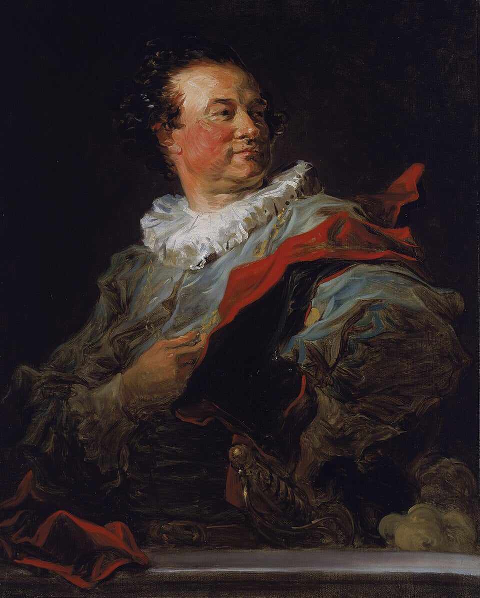 Jean-Honore Fragonard Francois-Henri d'Harcourt - Canvas Print