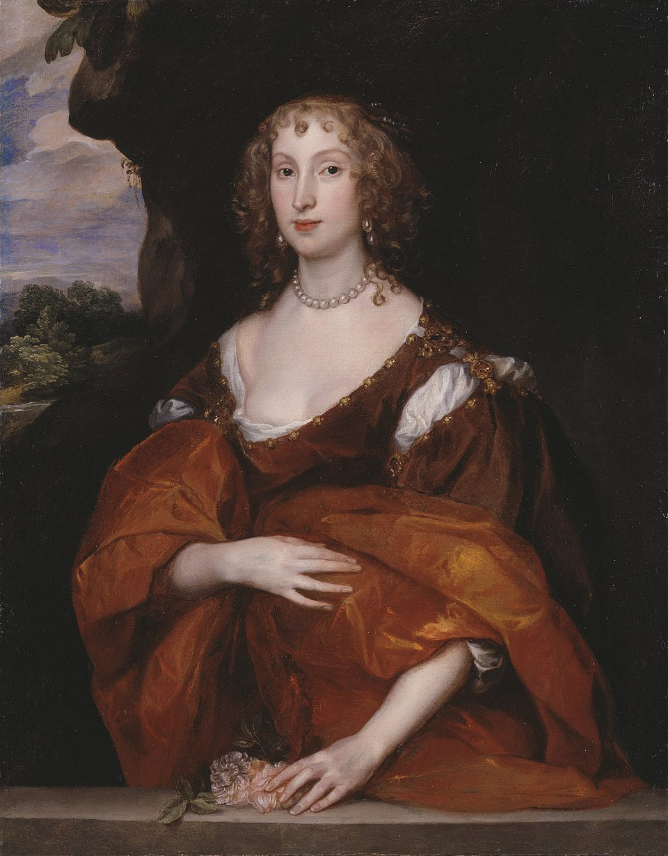 Anthony van Dyck Portrait of Mary Hill, Lady Killigrew - Canvas Print