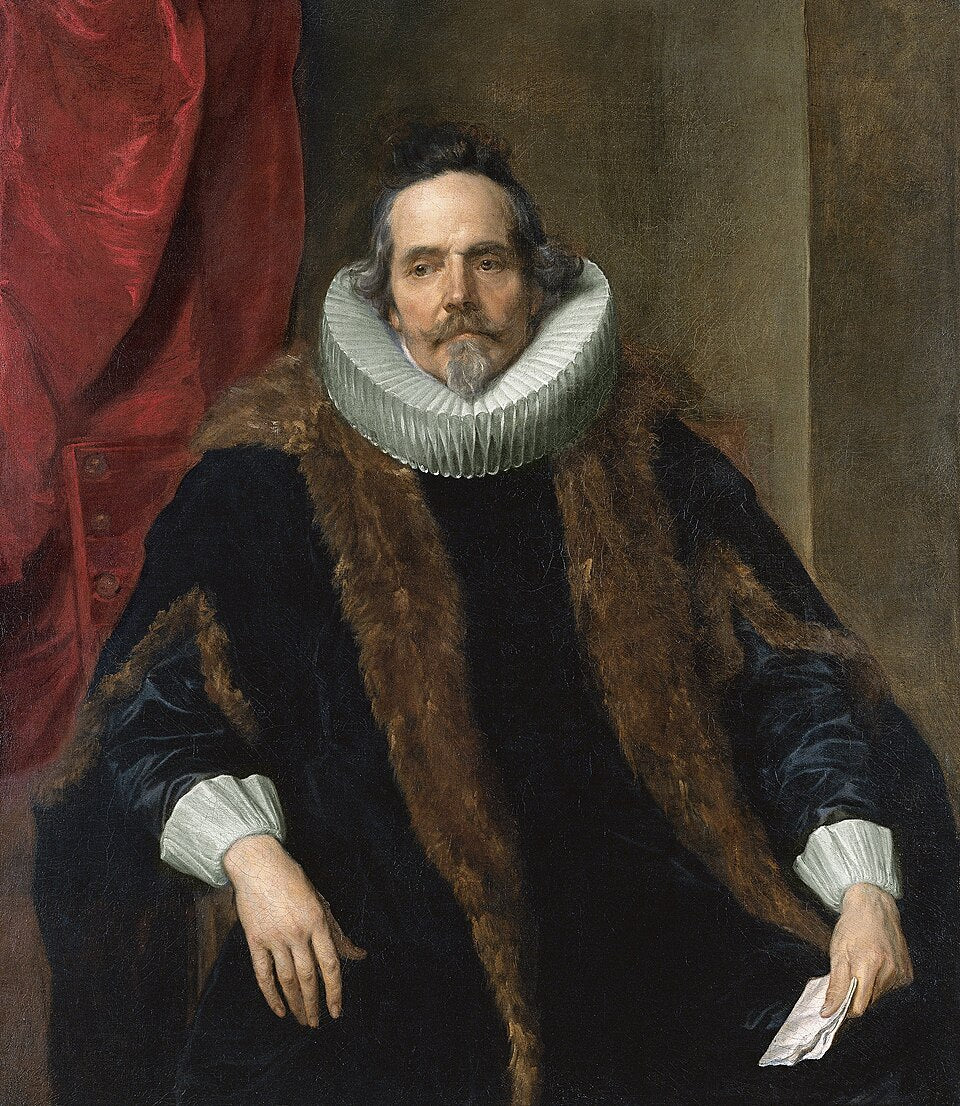 Anthony van Dyck Portrait of Jacques Le Roy - Canvas Print