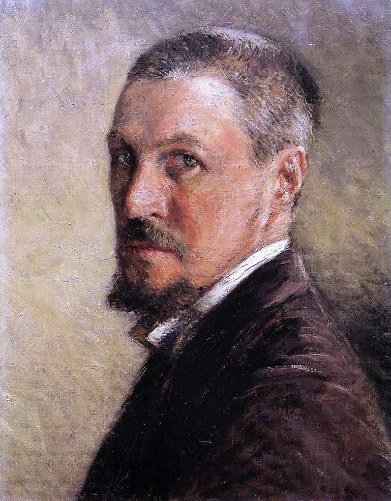 Gustave Caillebotte Self Portrait - Canvas Print