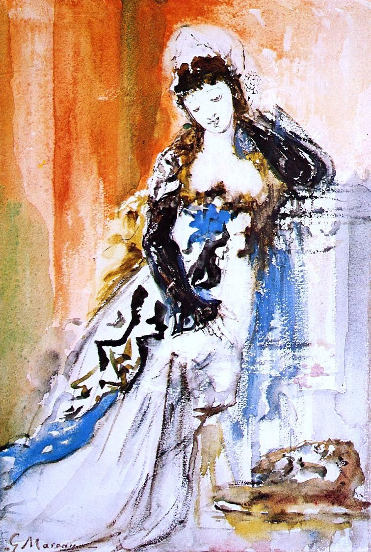 Gustave Moreau Salome - Canvas Print