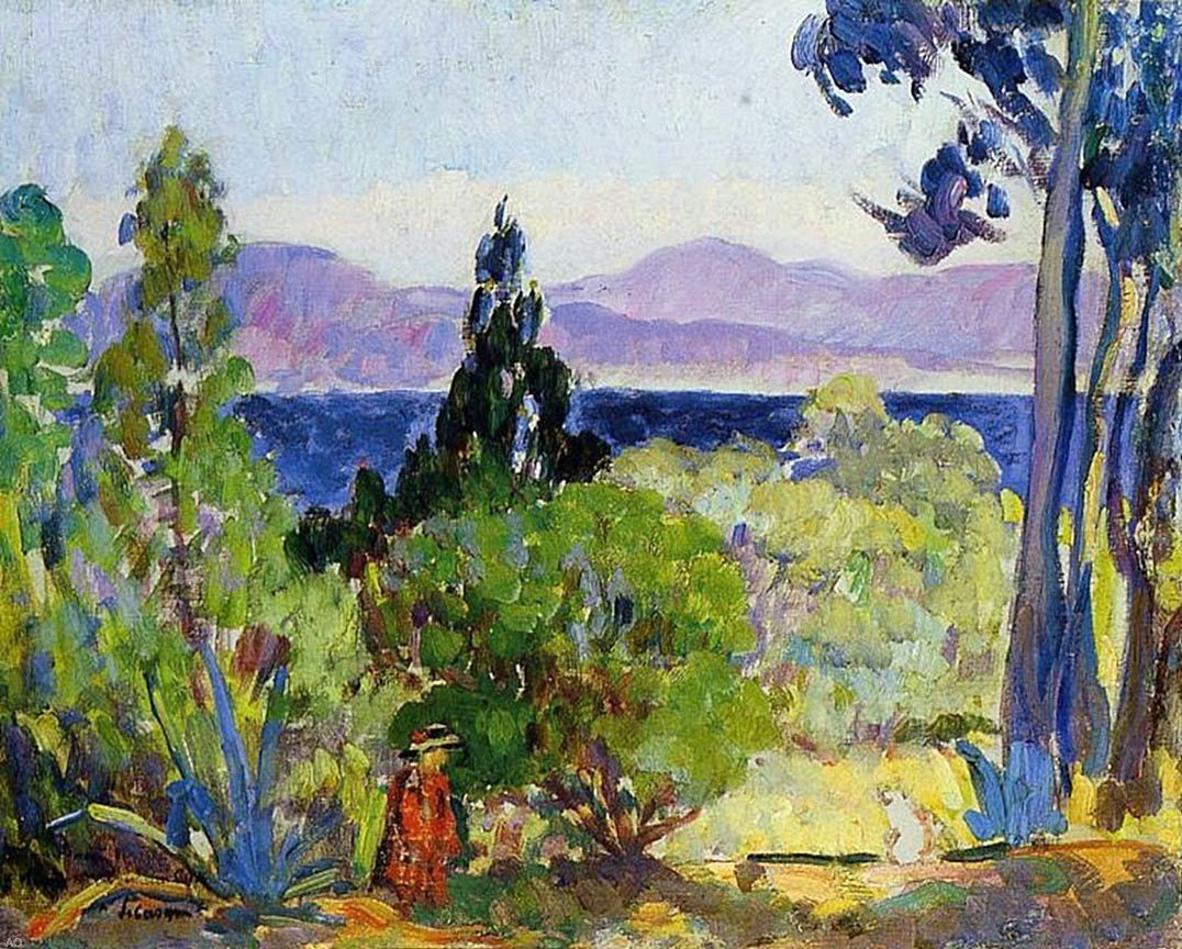 Henri Lebasque Landscape - Canvas Print