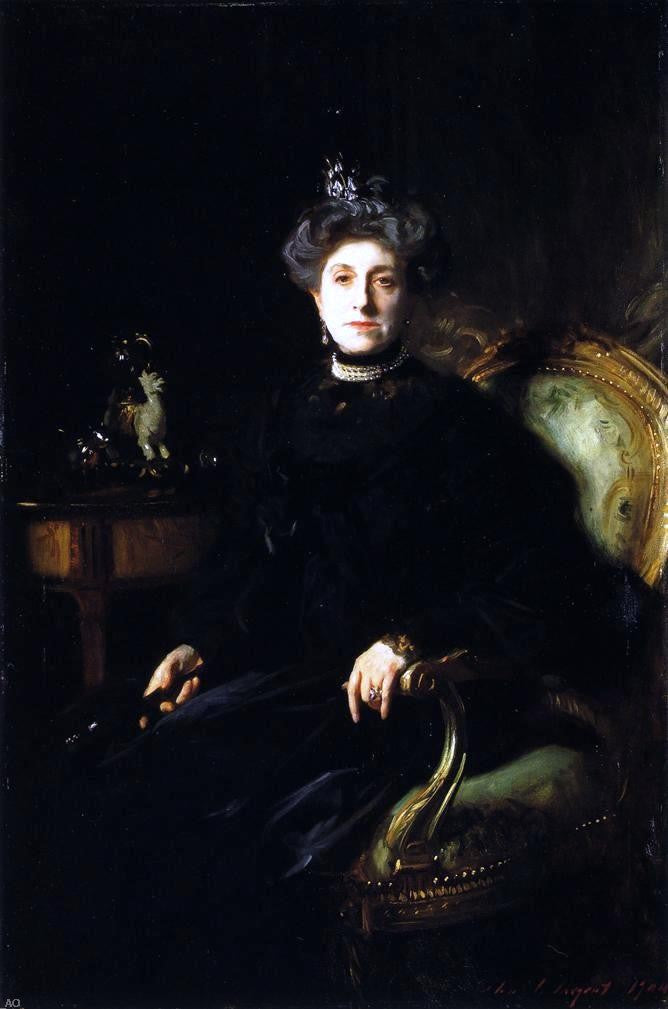John Singer Sargent Mrs. Asher Wertheimer - Canvas Print