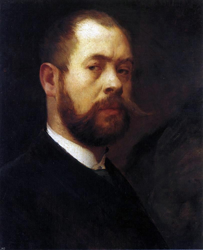 Lovis Corinth Self Portrait - Canvas Print