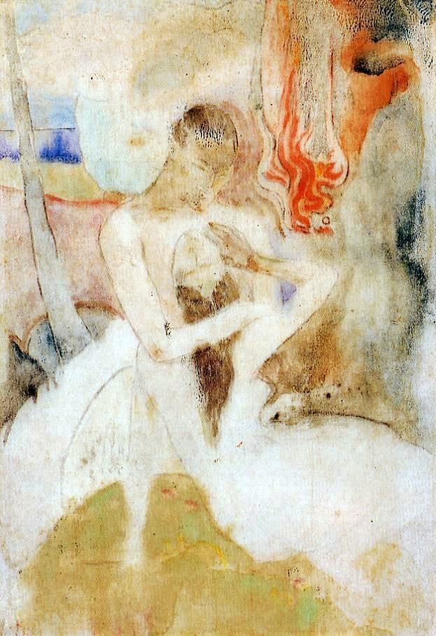 Paul Gauguin Te Faruru - Canvas Print