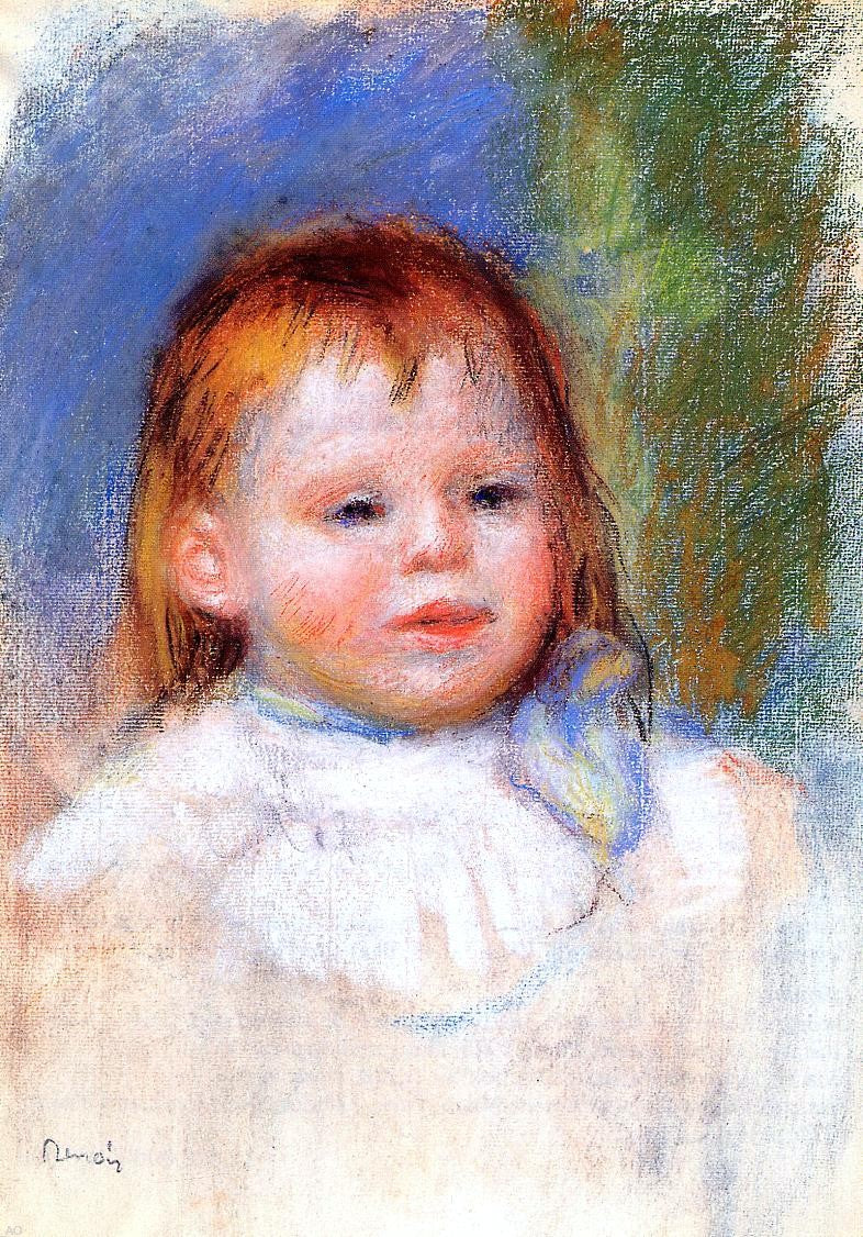 Pierre Auguste Renoir Portrait of Jean Renoir - Canvas Print