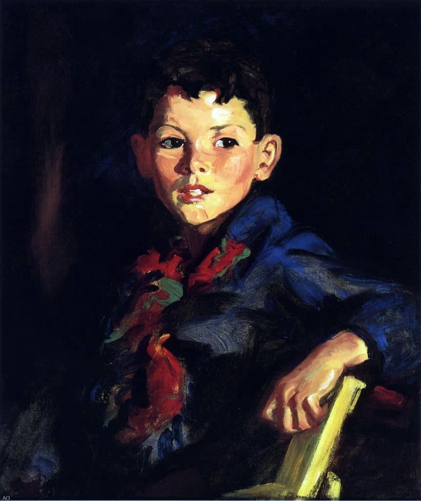 Robert Henri Irish Boy (Thomas Cafferty) - Canvas Print