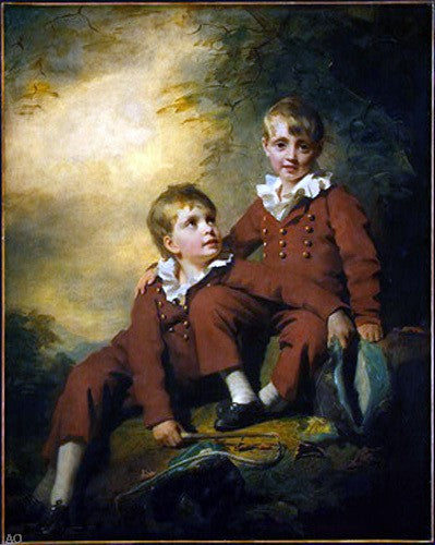 Sir Henry Raeburn The Binning Children - Canvas Print