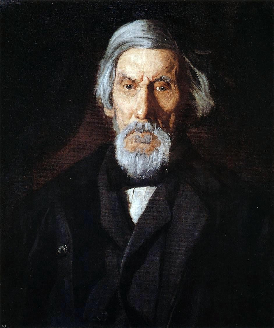 Thomas Eakins Portrait of William H. MacDowell - Canvas Print