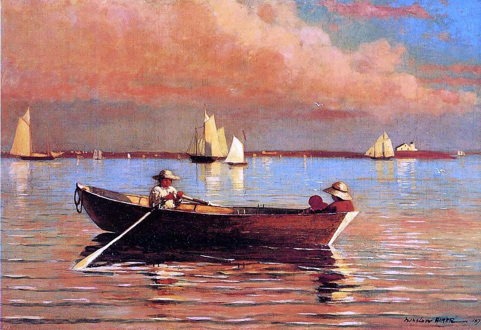 Winslow Homer Gloucester Harbor - Canvas Print