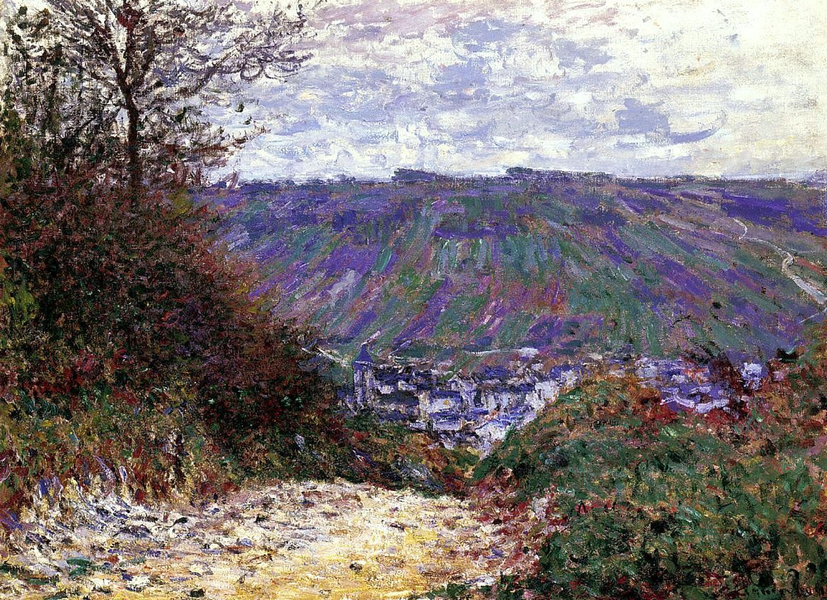 Claude Oscar Monet Path at Giverny - Canvas Print