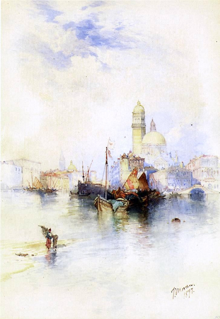 Thomas Moran Venice - Canvas Print