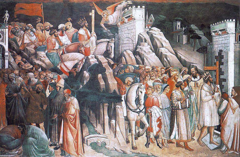 Agnolo Gaddi The Triumph of the Cross - Canvas Print