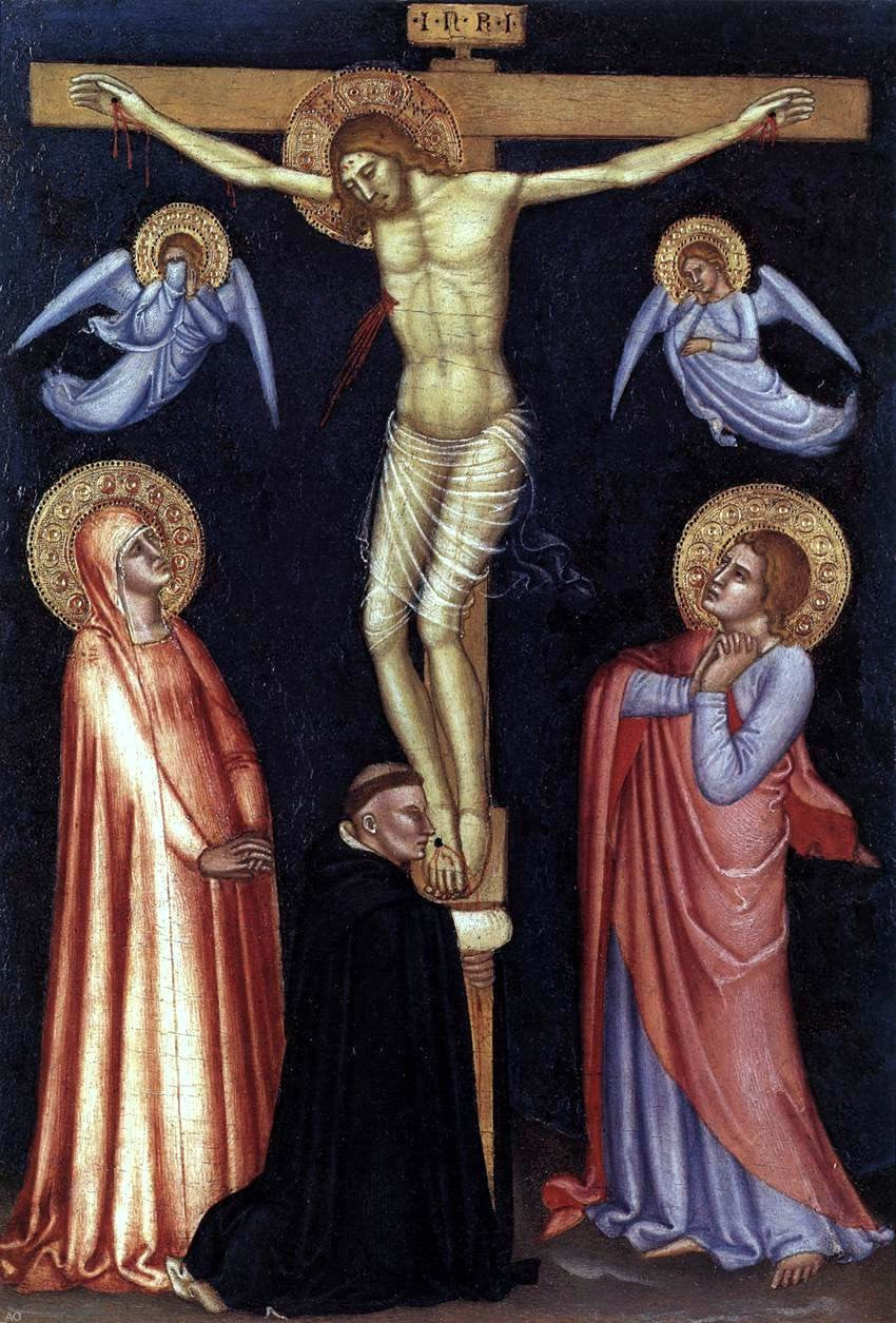 Andrea Da Firenze Crucifixion - Canvas Print