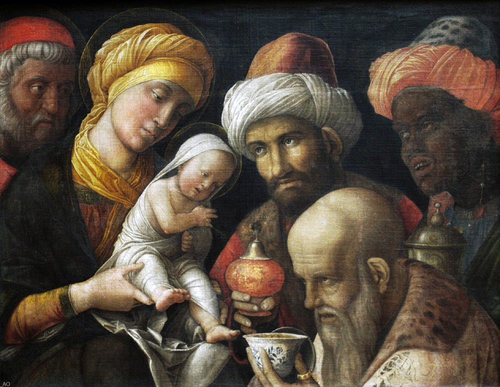 Andrea Mantegna Adoration of the Magi - Canvas Print