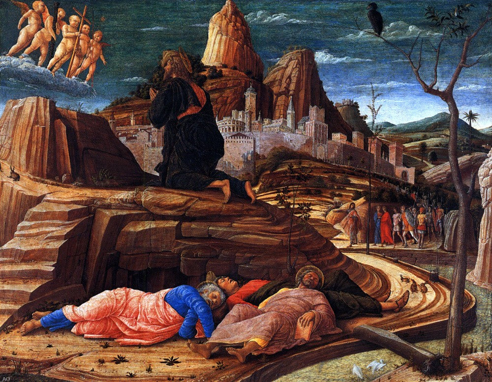 Andrea Mantegna Agony in the Garden - Canvas Print