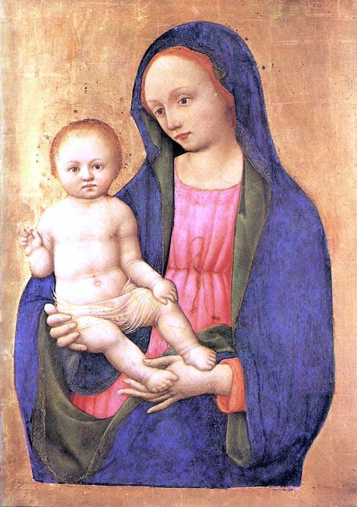 Antonio Vivarini Virgin and Child - Canvas Print