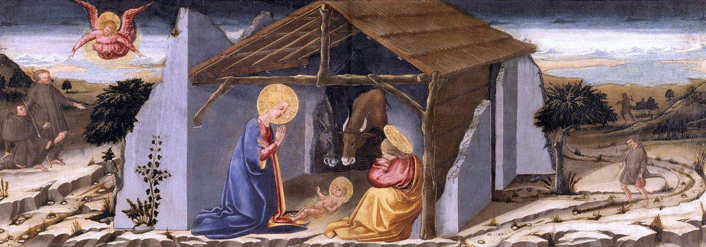 Bicci Di Neri Nativity - Canvas Print