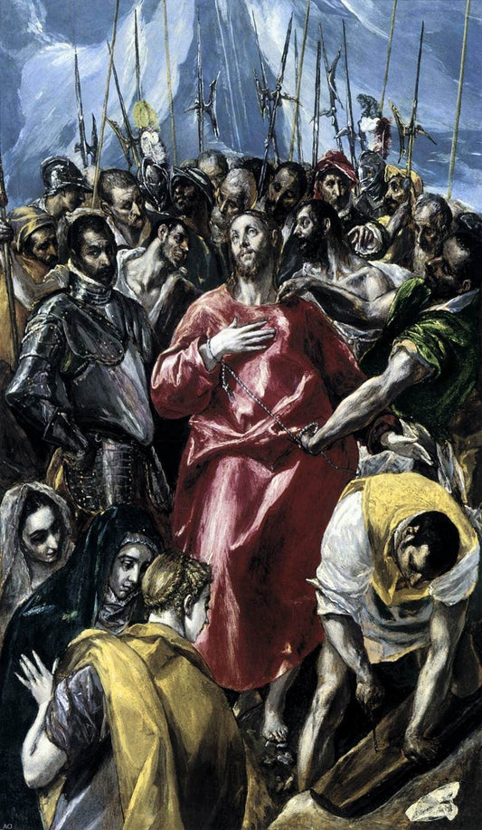 El Greco The Disrobing of Christ (El Espolio) - Canvas Print