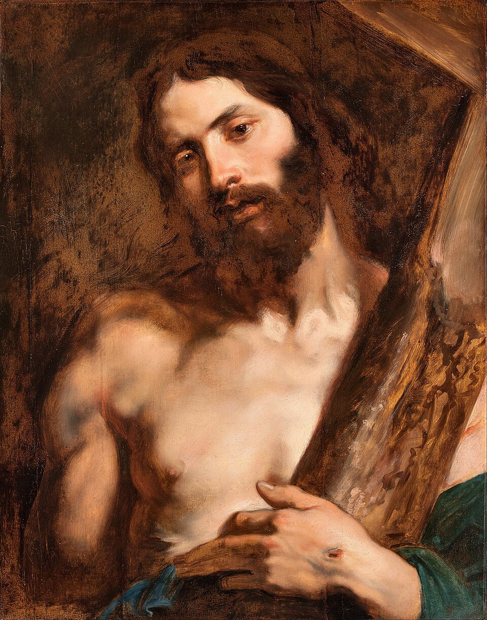 Anthony van Dyck Christ Carrying the Cross - Canvas Print